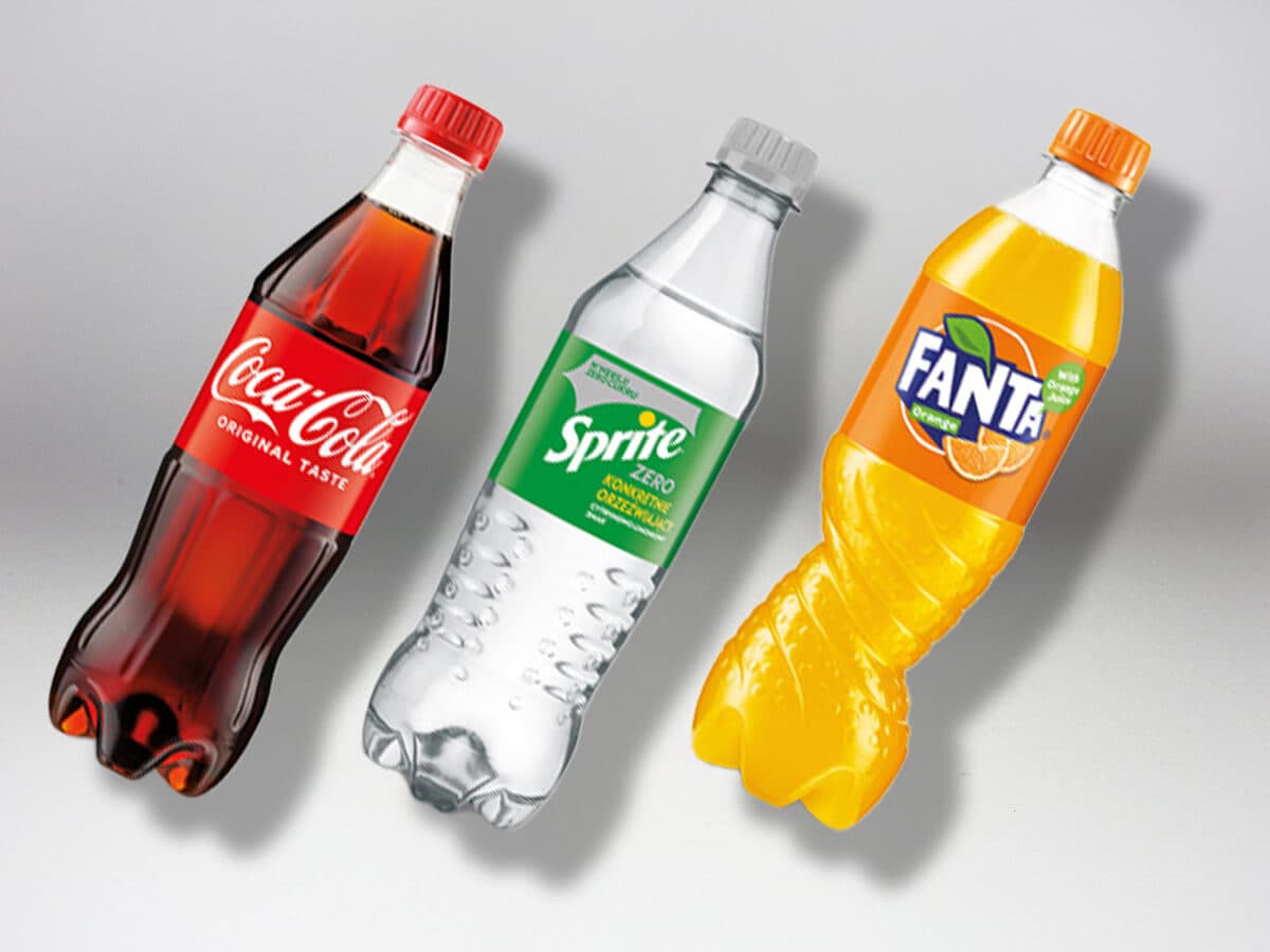 Cola-Cola, Fanta, Sprite