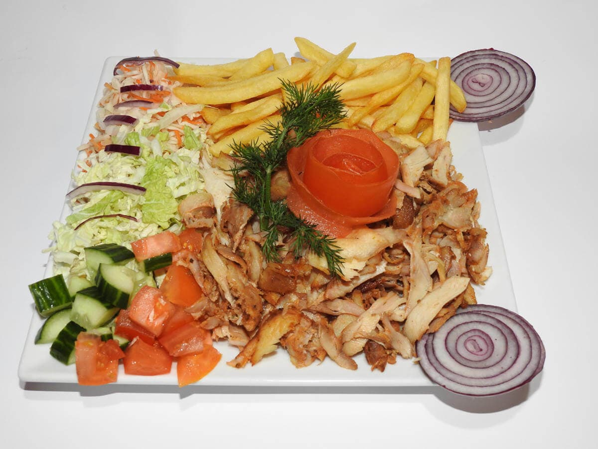 Talerz Kebab